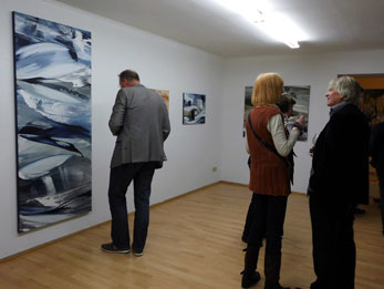 Tina Juretzek mit der Ausstellung Zweierlei Glück bei Martin Leyer-Pritzkow 06
